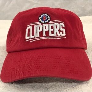 '47 Brand NBA Los Angeles Clippers Adjustable Red Basketball Cap